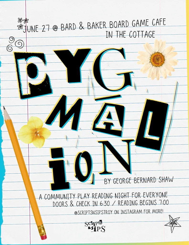 Scripts and Sips: PYGMALION