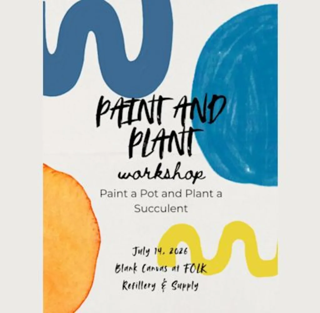 Paint and Plant Workshop