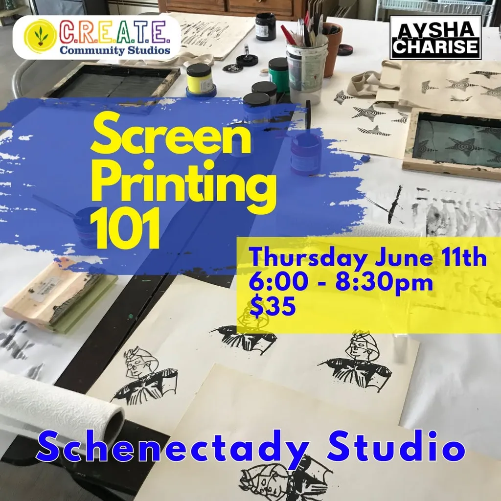 Screen Printing 101 - Schenectady
