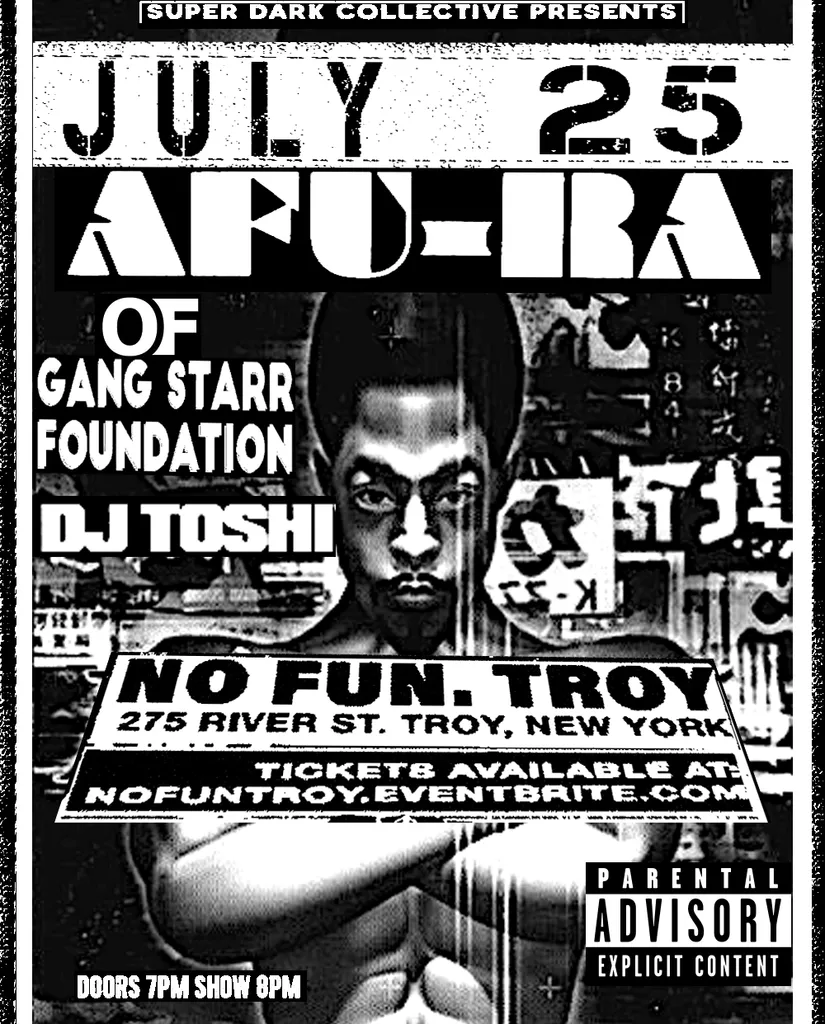 AFU RA (of Gang Starr Foundation) / DJ Toshi / OHZHE / Xkwisit / ATG
