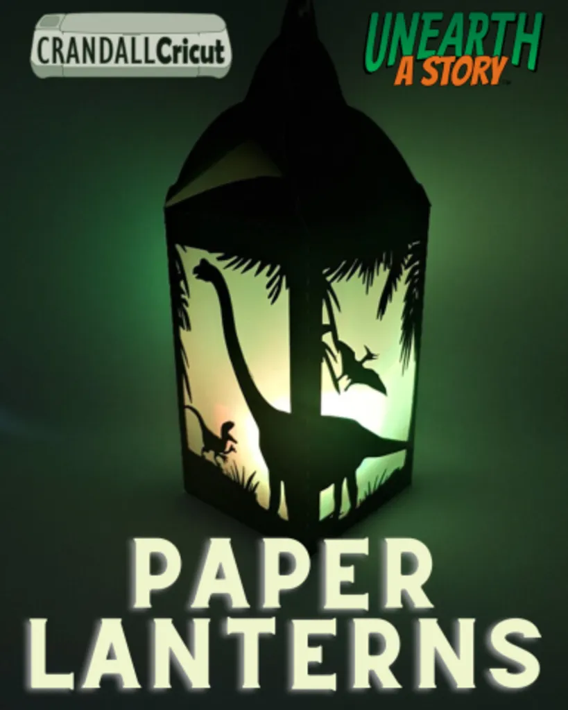 Crandall Cricut: Dinosaurs Paper Lantern