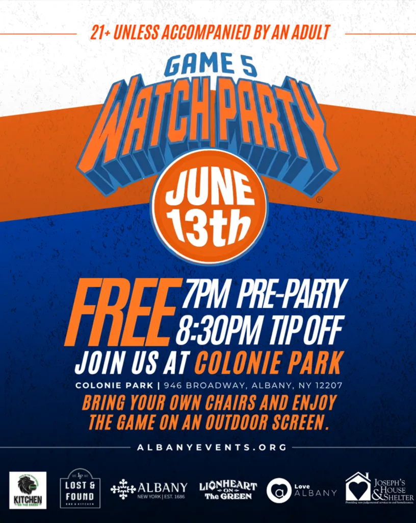 Game 5 Watch Party at Colonie Park