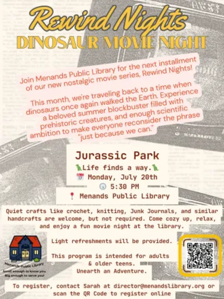 Rewind Nights: Dinosaurs!🦖