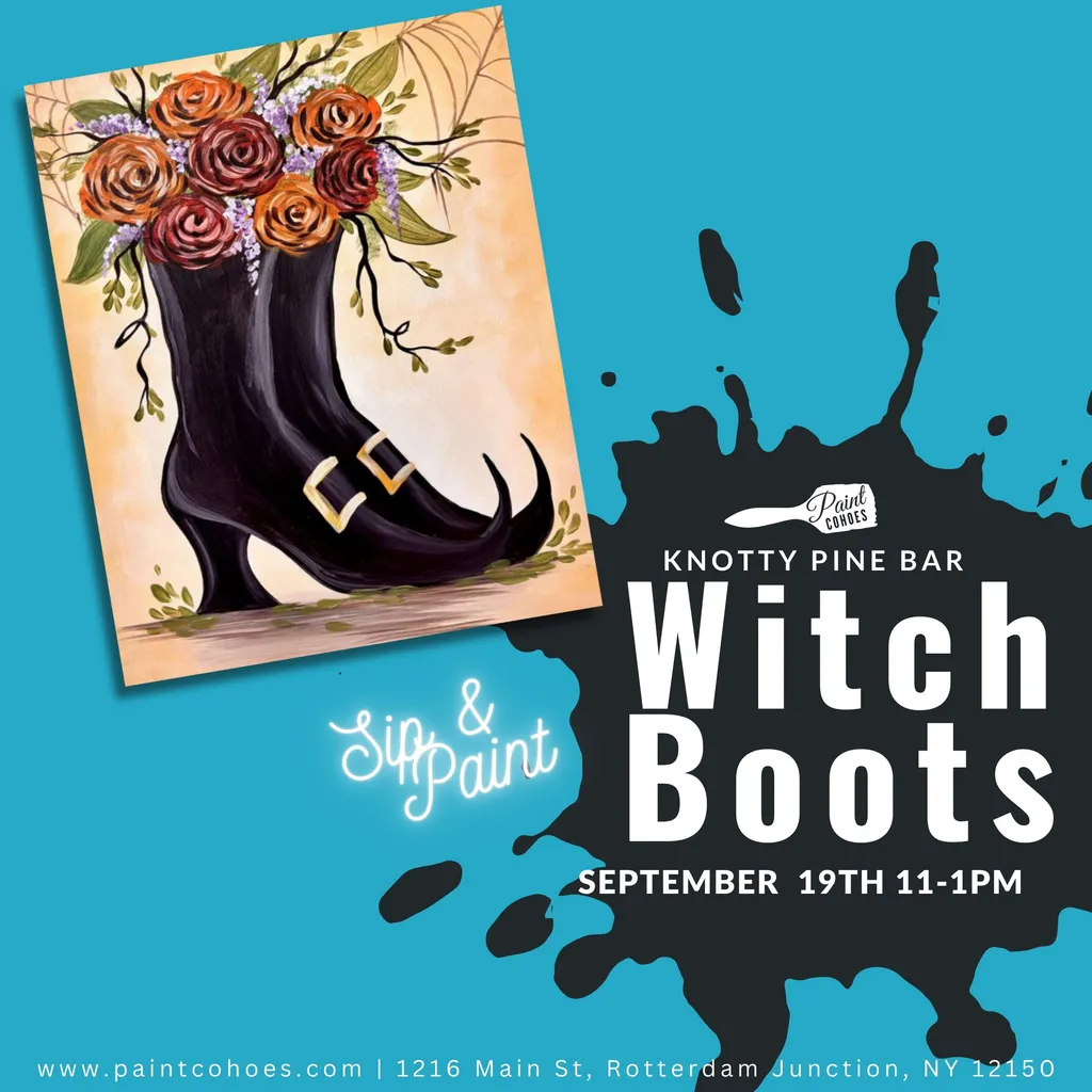 *OFFSITE* Public Sip & Paint Class at the Knotty Pine Saturday September 19th 11-1pm