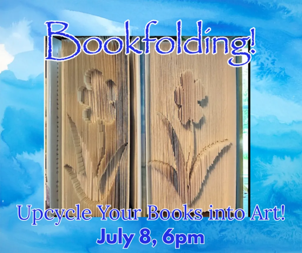 Book Folding- Upcycle Your Old Books into Works of Art!