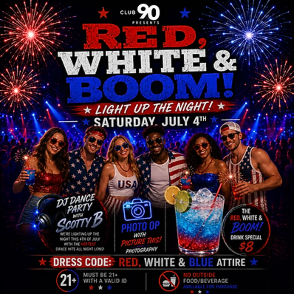 Red, White & Boom Party!
