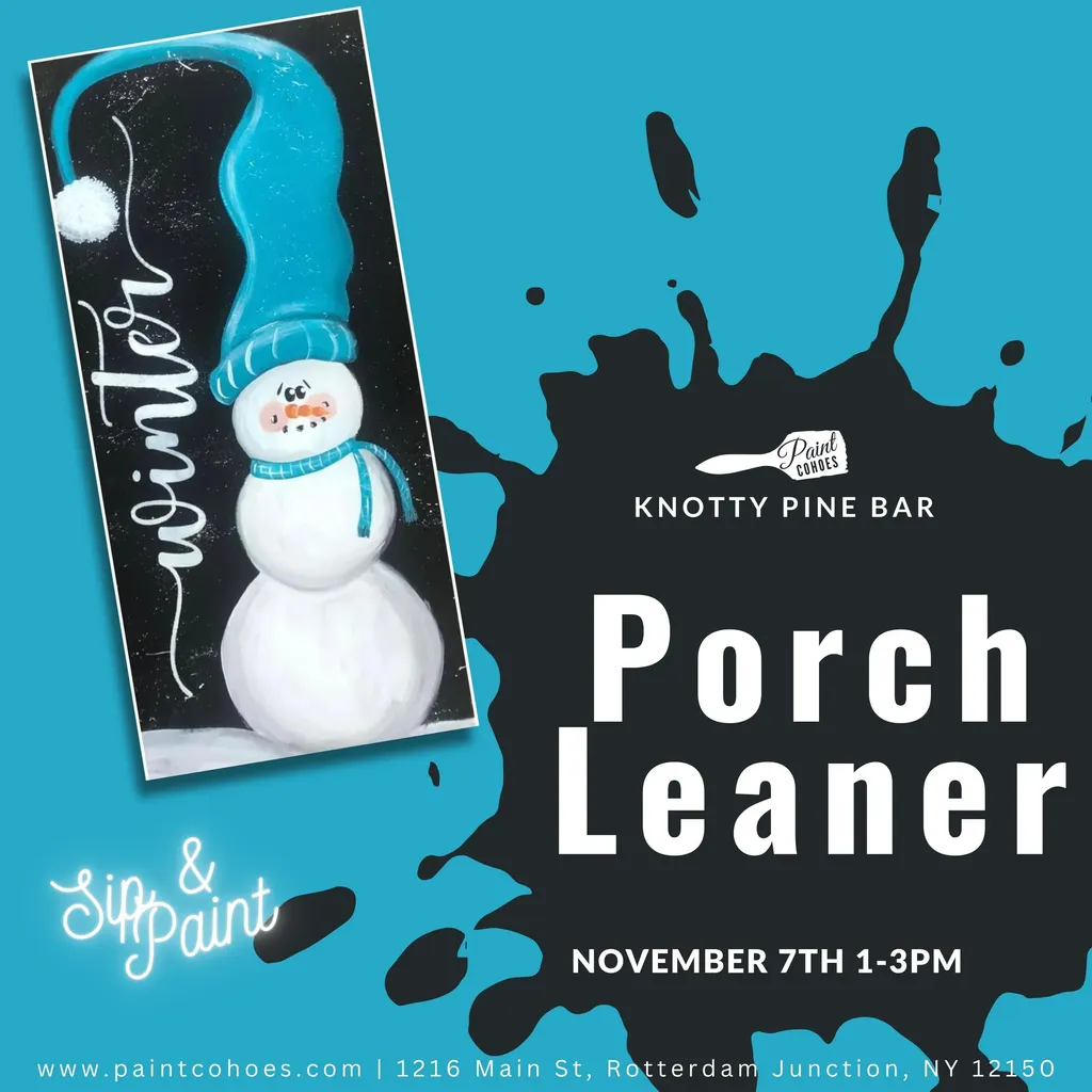 *OFFSITE* Public Sip & Paint Class at the Knotty Pine Saturday November 7th 1-3pm