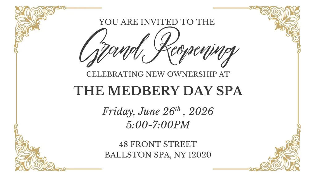Ribbon Cutting: Grand Reopening of the Medbery Day Spa