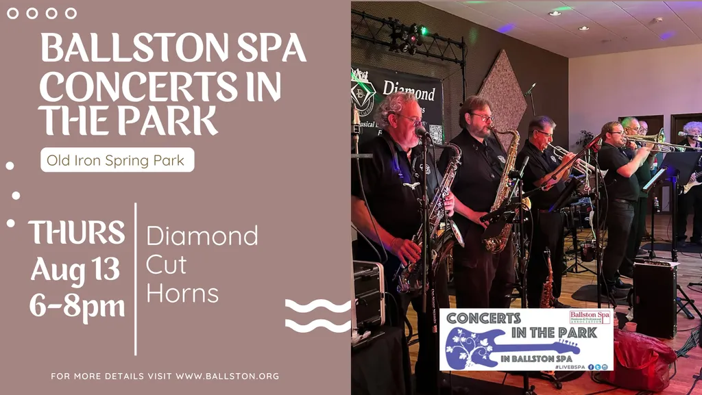 Ballston Spa Concert in the Park: Diamond Cut Horns