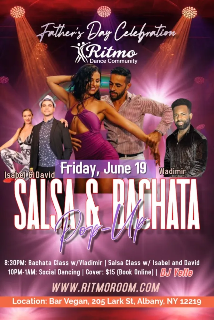 Salsa and Bachata Pop-Up Fridays: Father's Day Celebration!💃🏻