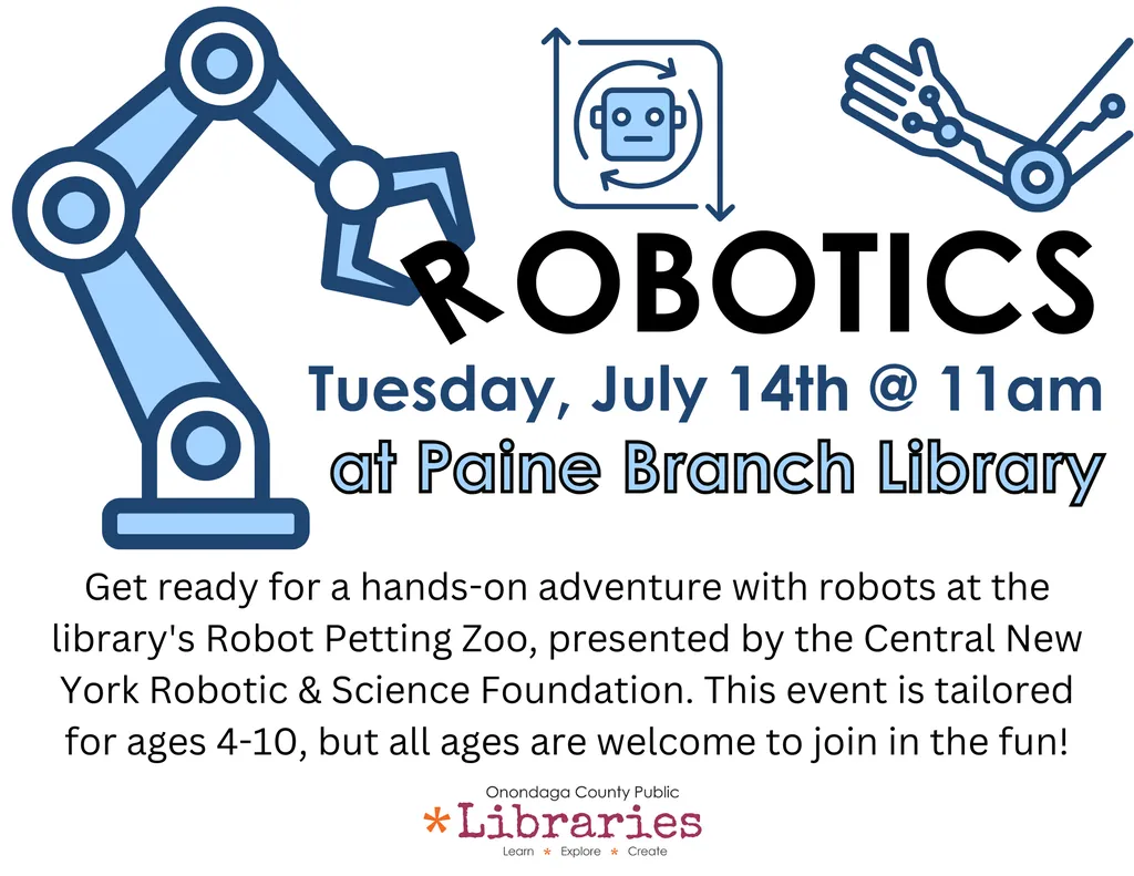 CNY Robotics (Summer Reading) @ Paine