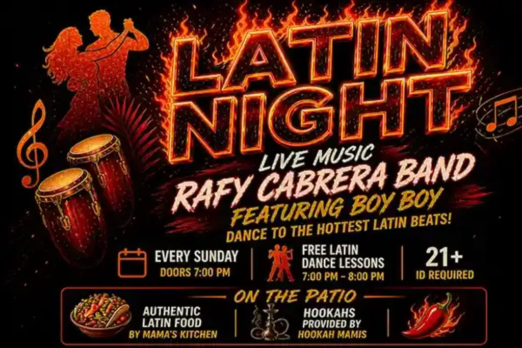 Latin Night w/ Rafy Cabrera Band & BoyBoy