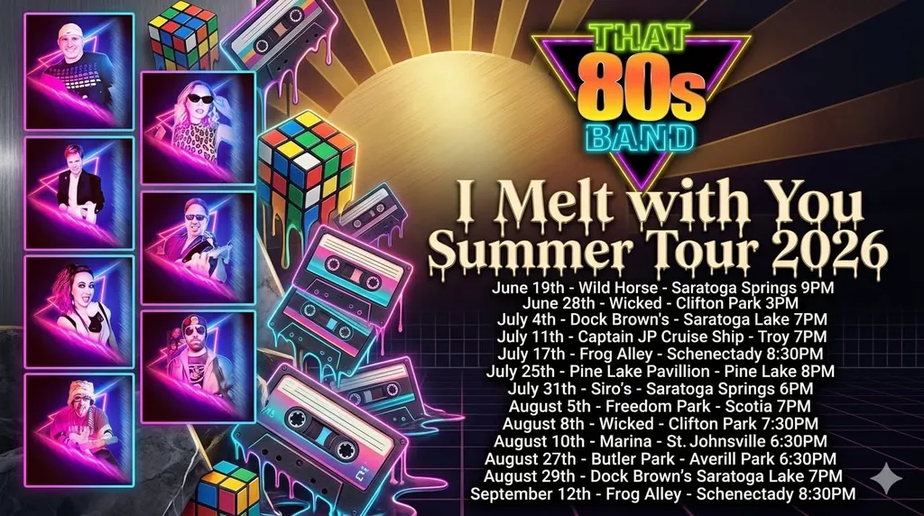 "I Melt With You" Summer Tour Starts at The Wild Horse In Saratoga!