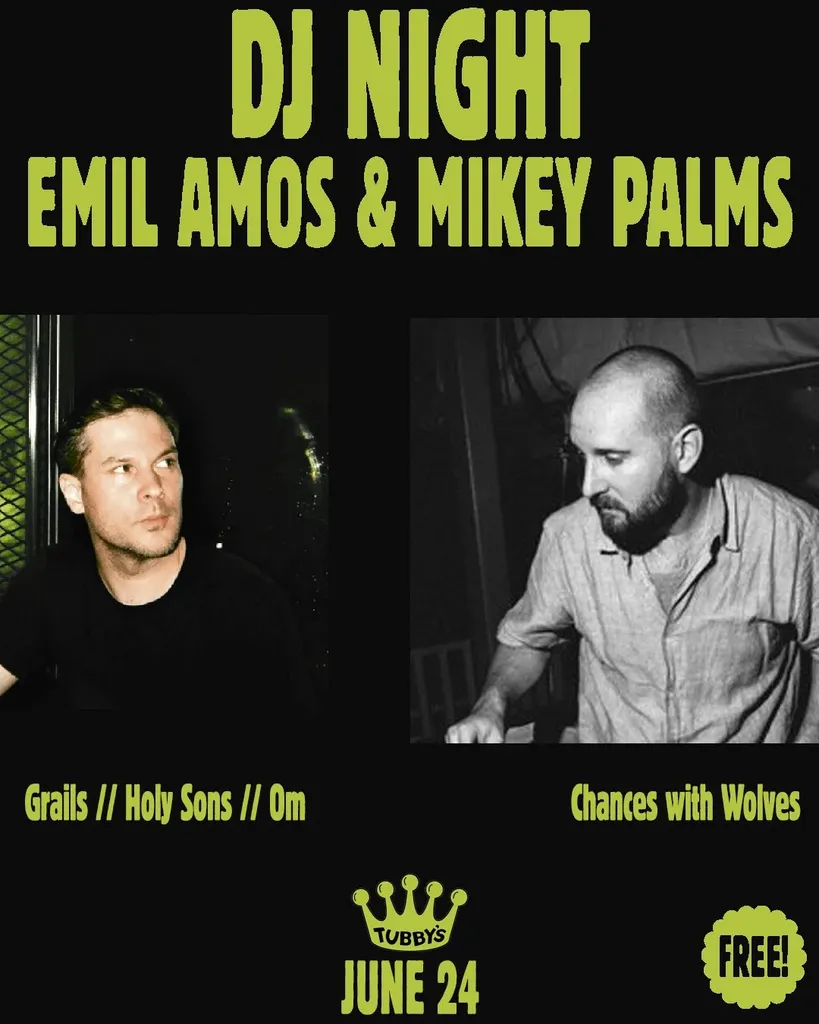 DJ Night: Emil Amos + Mikey Palms (Free)