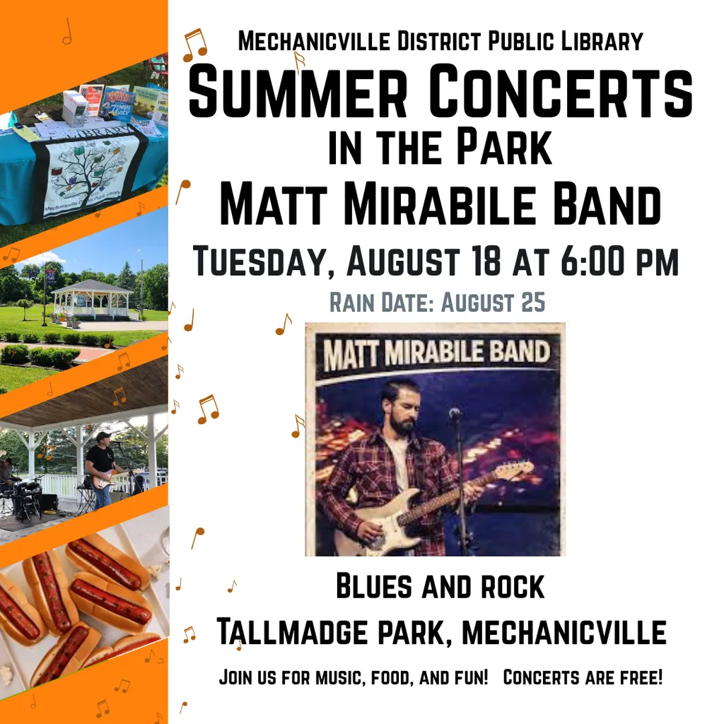 Summer Concert: Matt Mirabile Band