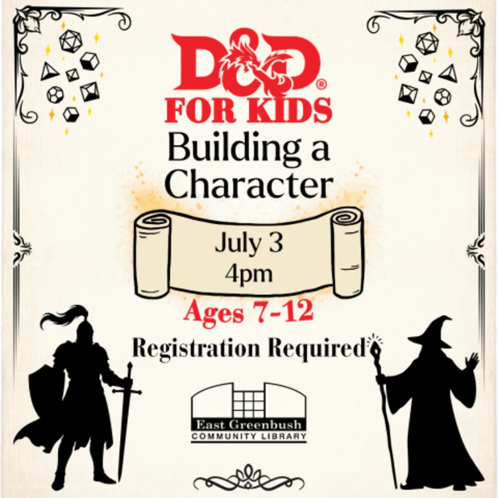 D&D 101 For Kids: Building a Character (Ages 6-12)