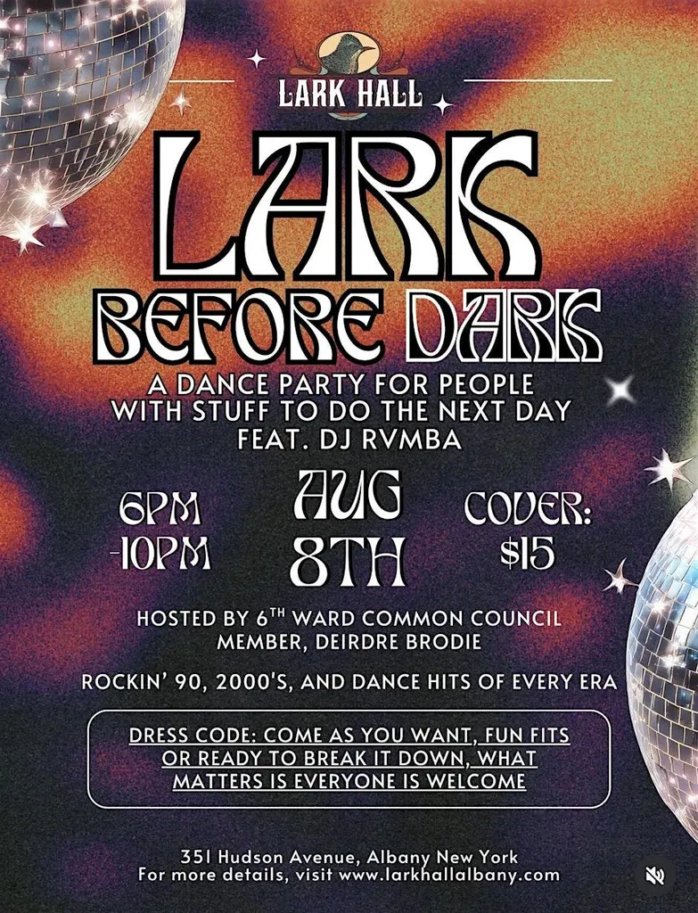Lark Before Dark Dance Party with DJ RVMBA