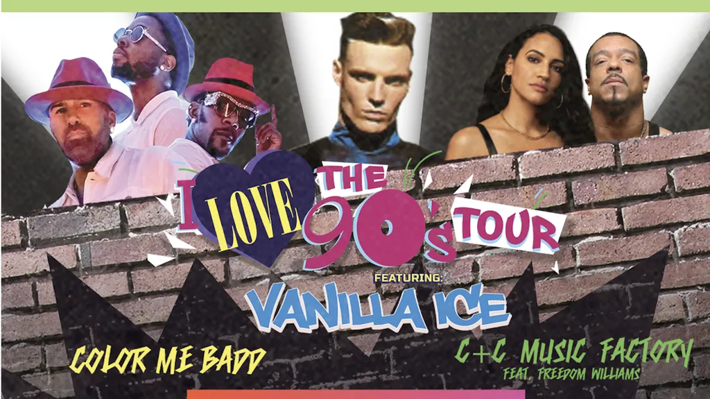ECCLES CENTER: I Love the 90’s with Vanilla Ice, C&C Music Factory and Color Me Badd