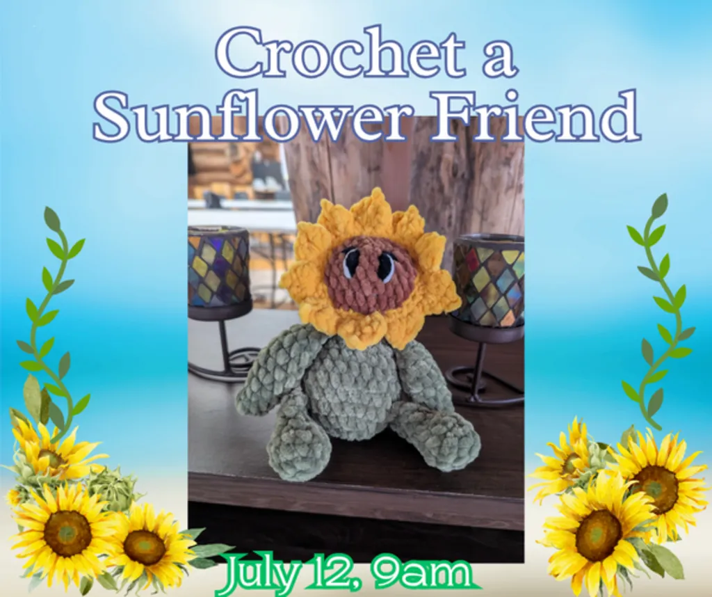 Crochet a Sunflower Stuffie Workshop