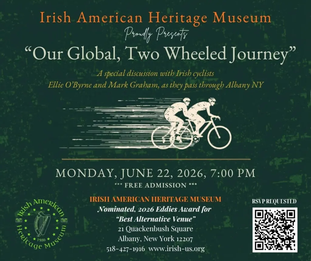 LAST MINUTE FREE EVENT - IAHM Discussion with Irish Cyclists on World Tour