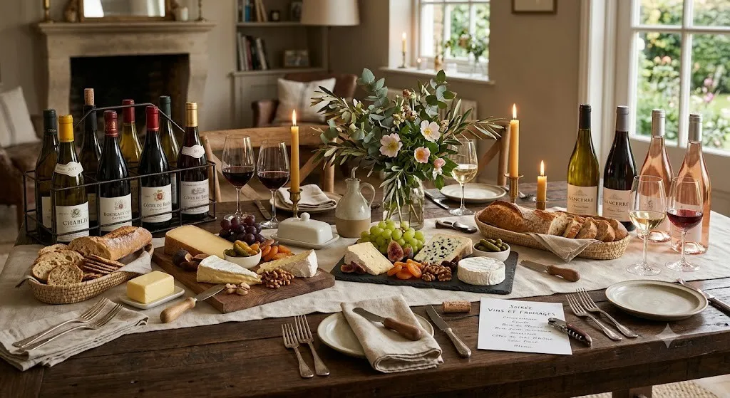 Chef Hosted French Social Hour: Wines and Cheese of France, 21+ (August 14)