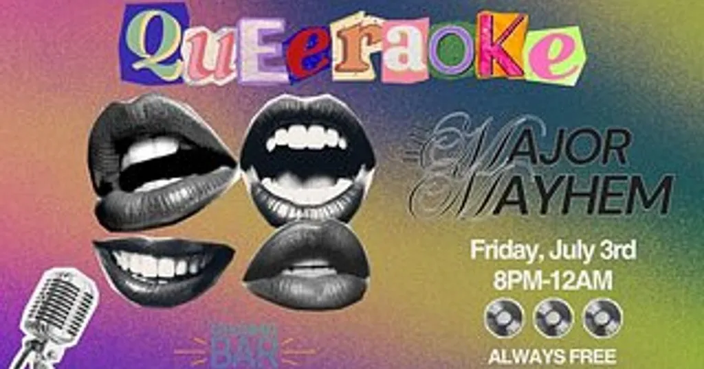 Queeraoke with Major Mayhem