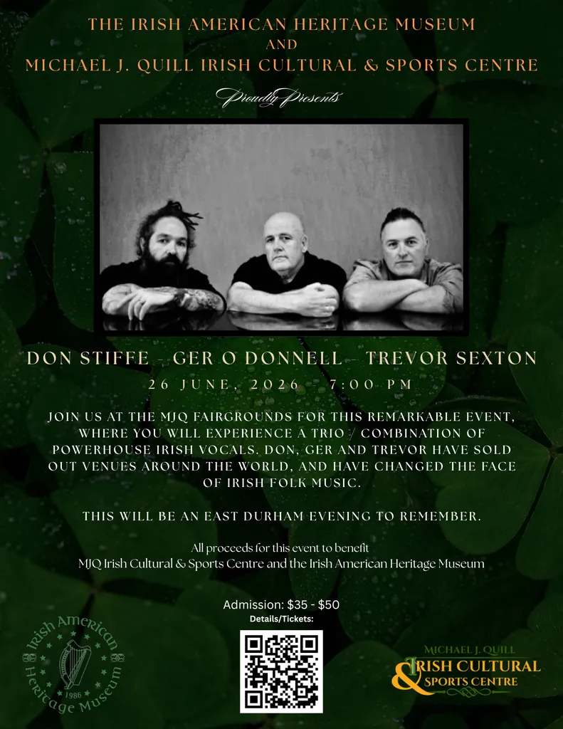 Fundraising Concert: Don Stiffe - Ger O Donnell - Trevor Sexton