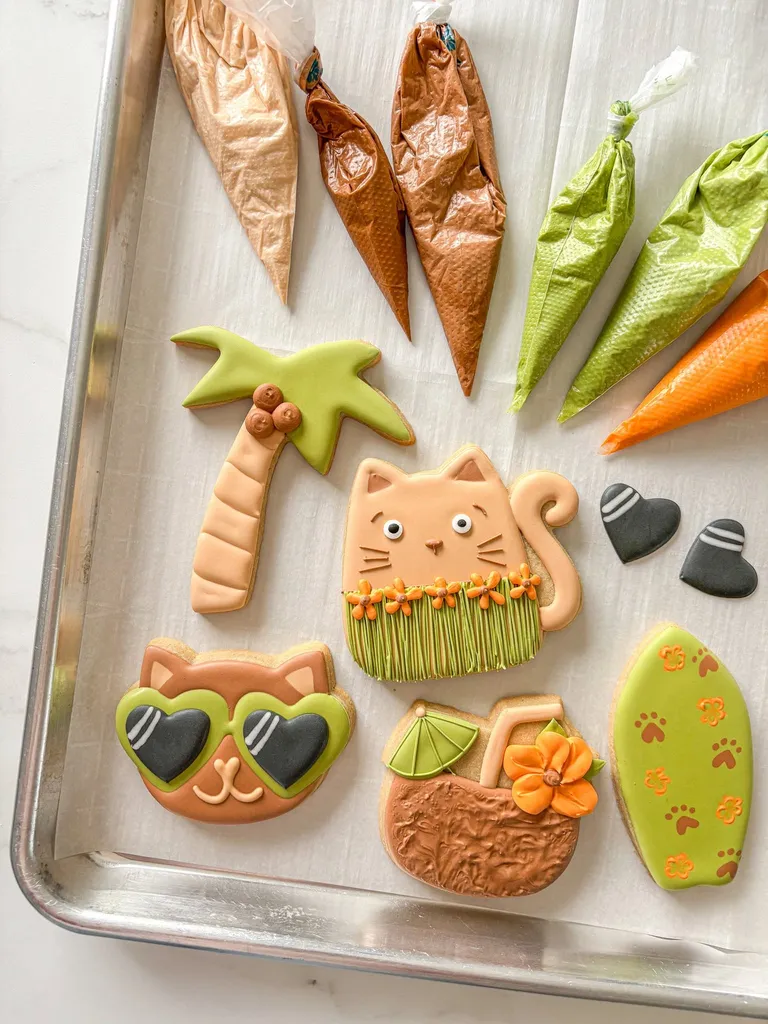 Tropical Purradise Cookie Class