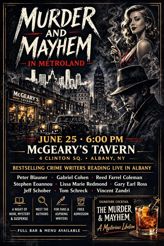 The best selling Crime Writers reading !