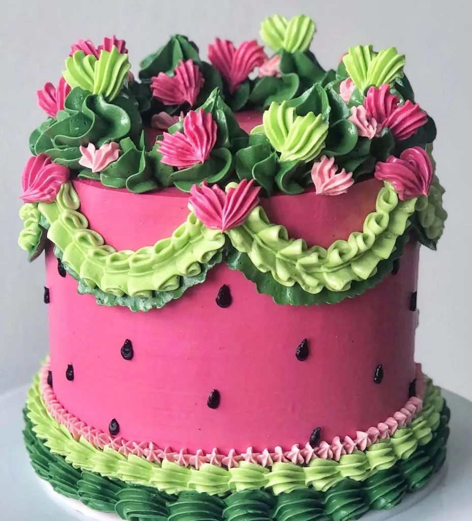 Cake n Sip -Watermelon Whimsy