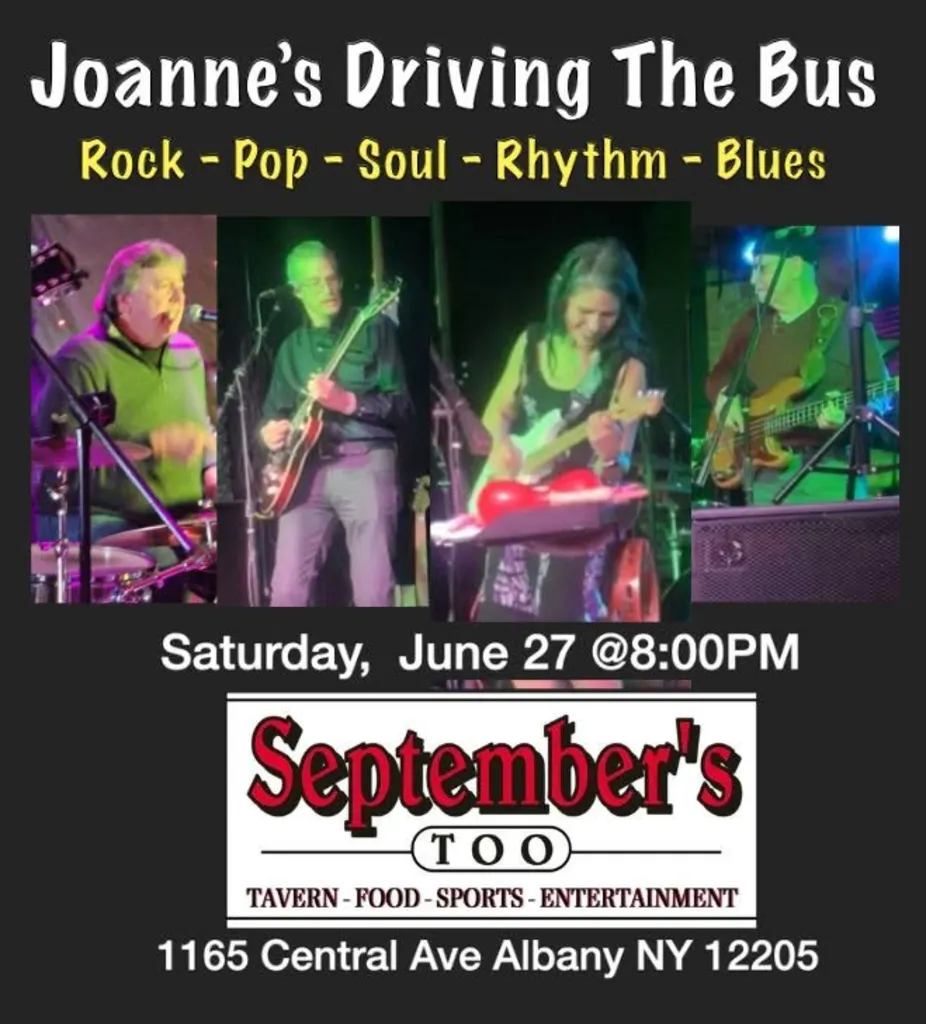 Joanne's Driving The Bus to Septembers Too!