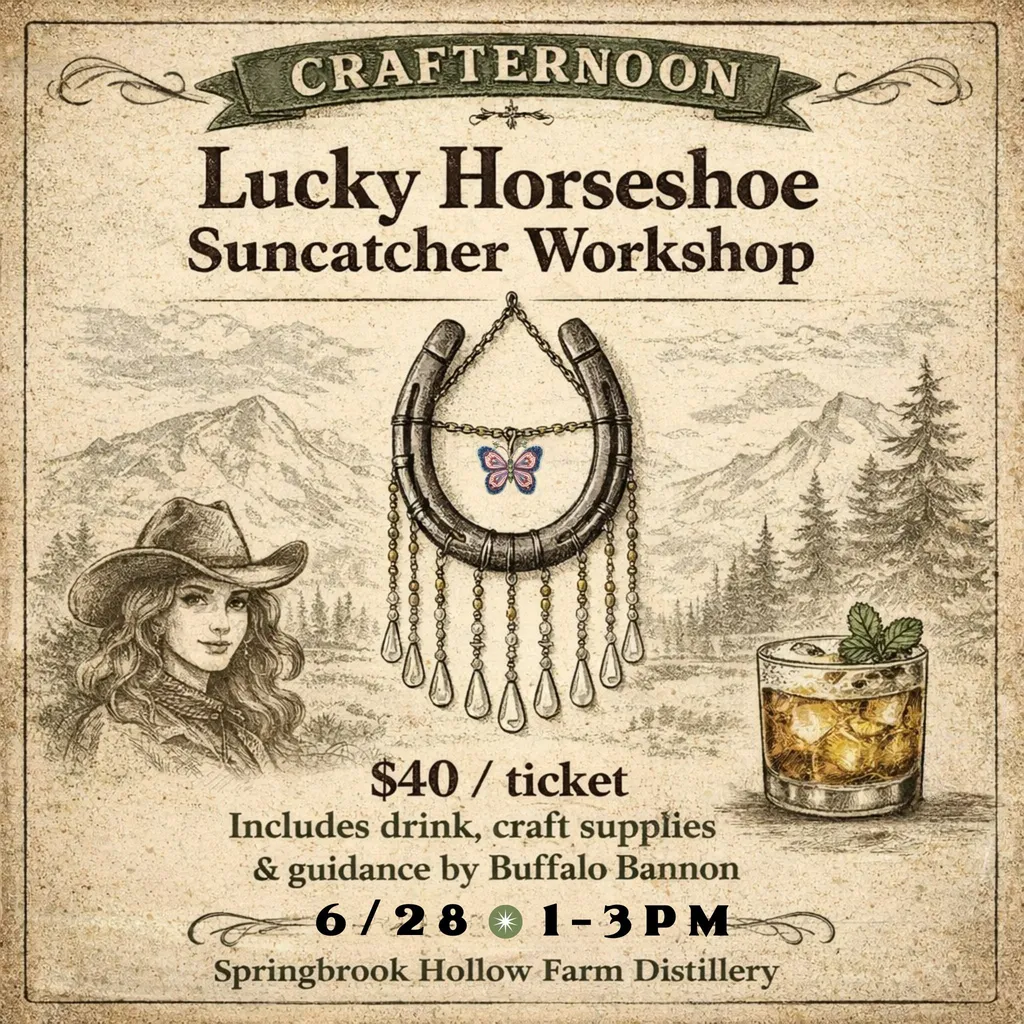 Crafternoon: Lucky Horseshoe Suncatcher Workshop