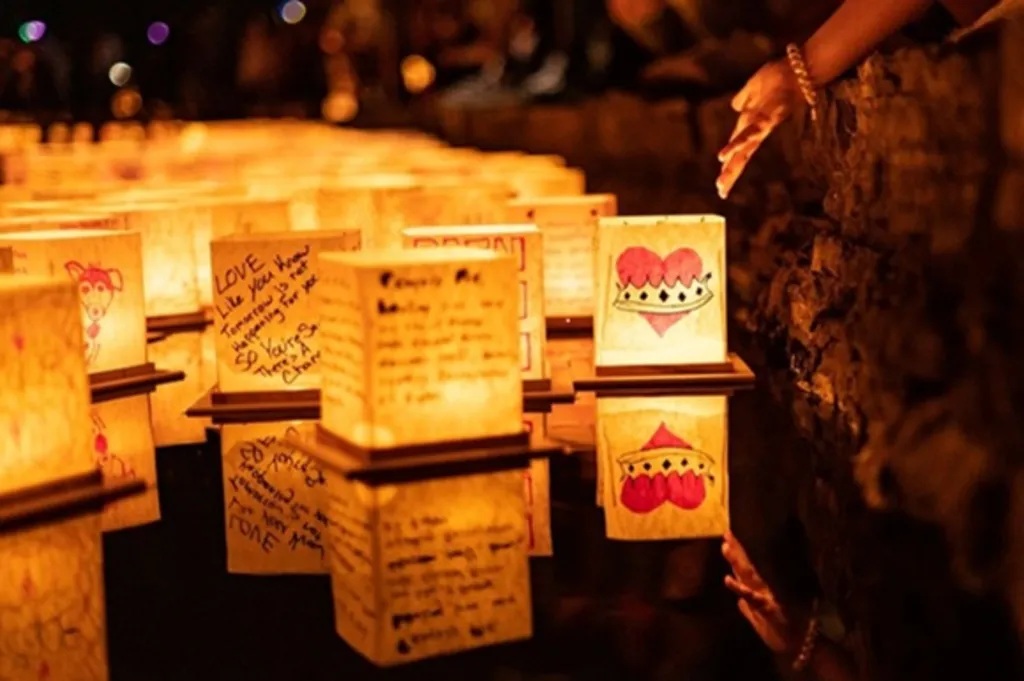 Water Lantern Festival - Radiant Tour