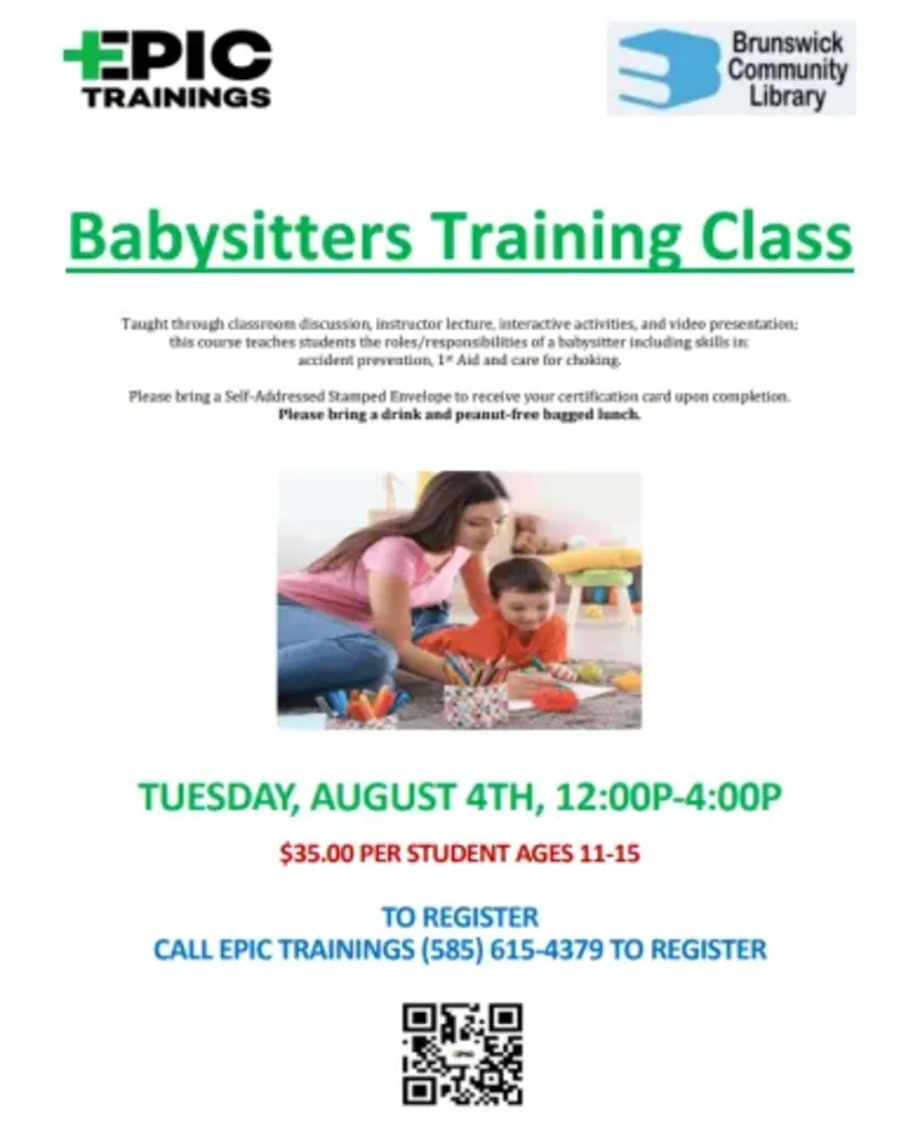 Babysitters Training Class