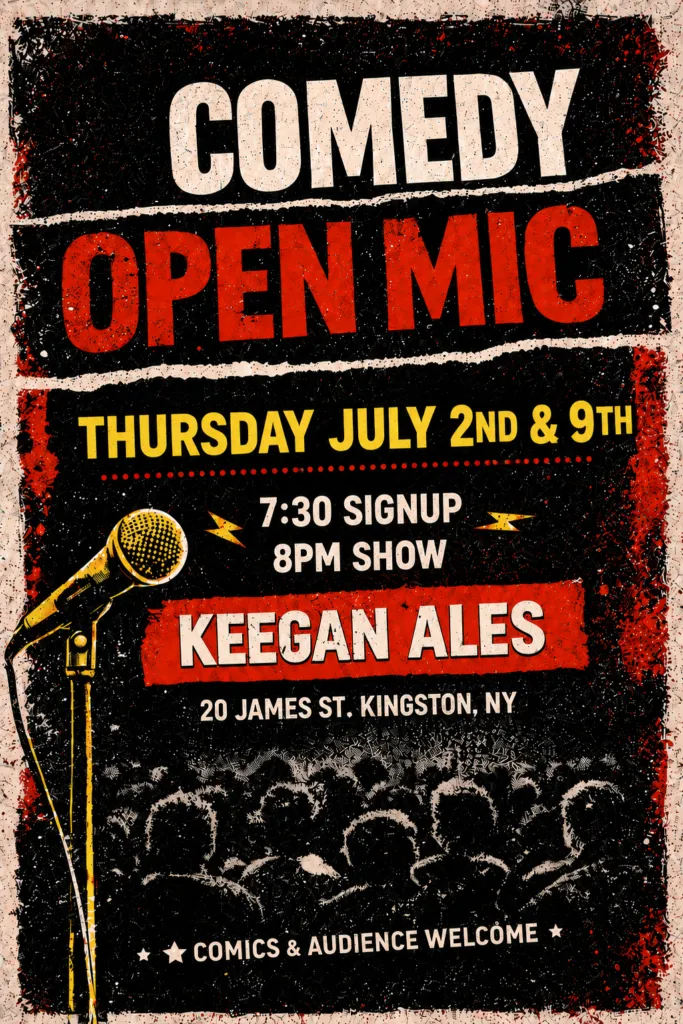 Open Mic Comedy