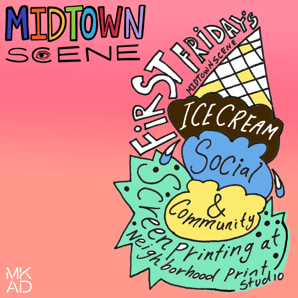 Ice Cream Social and Community Screenprinting Event