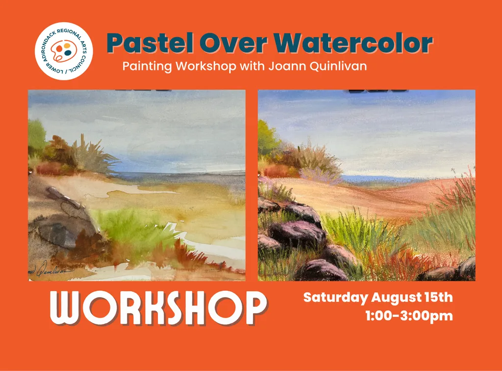 Pastel Over Watercolor with Joann Quinlivan