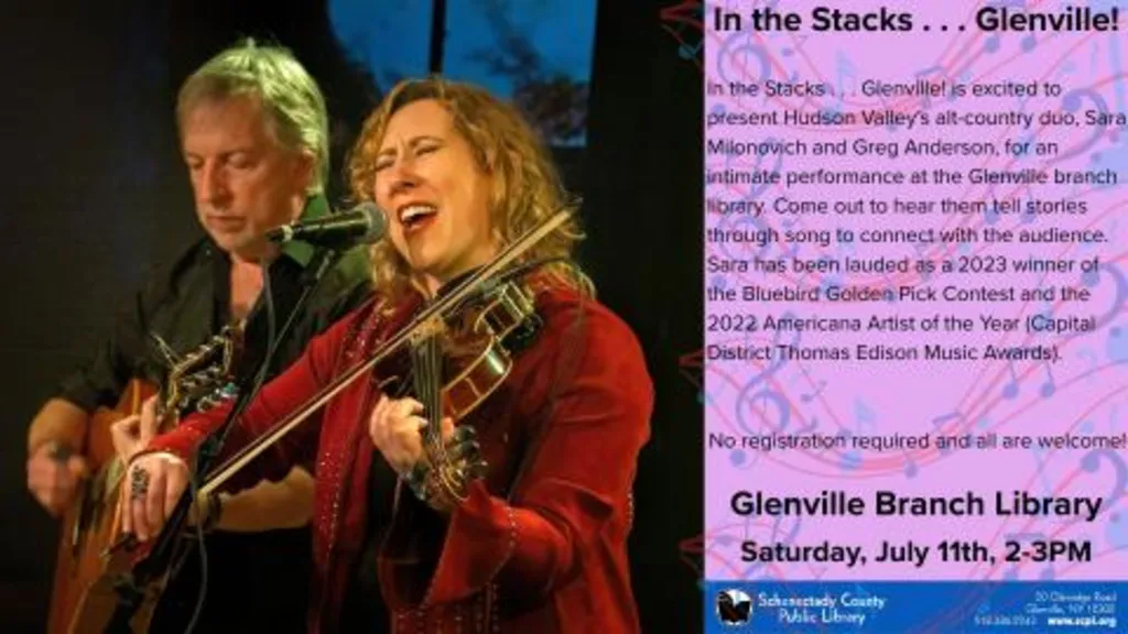 In the Stacks . . . Glenville! featuring Sara Milonovich and Greg Anderson
