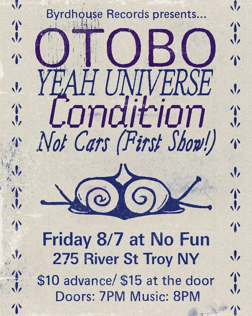 OTOBO / Yeah Universe / Condition / Not Cars