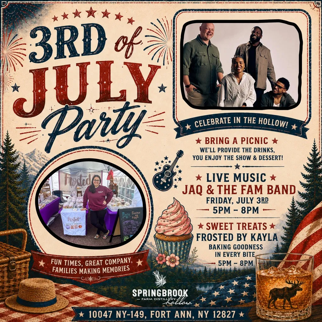 3rd of July Party | Jaq & the Fam Band, Cocktails & Sweet Treats