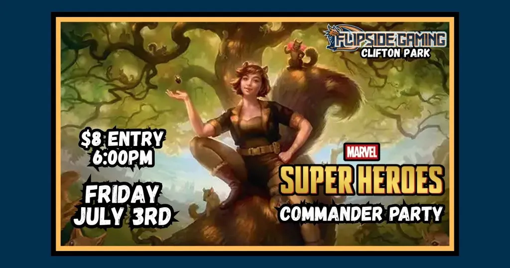 Marvel Super Heroes Commander Party