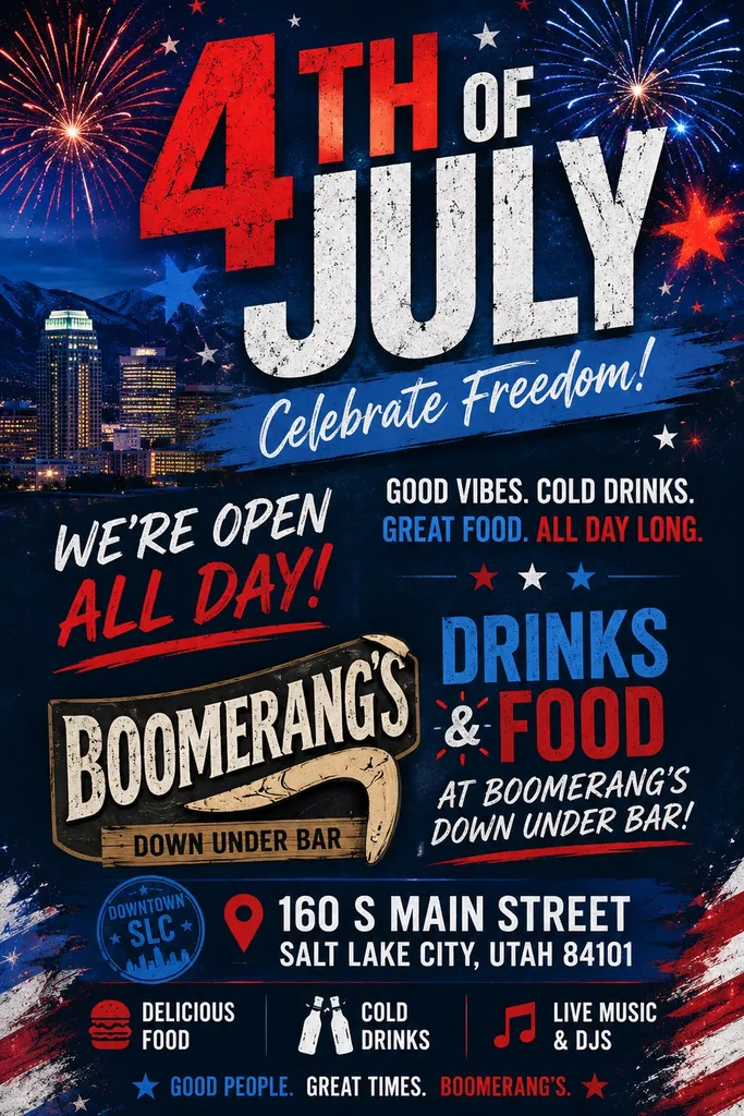 4th of July at Boomerang's Downtown