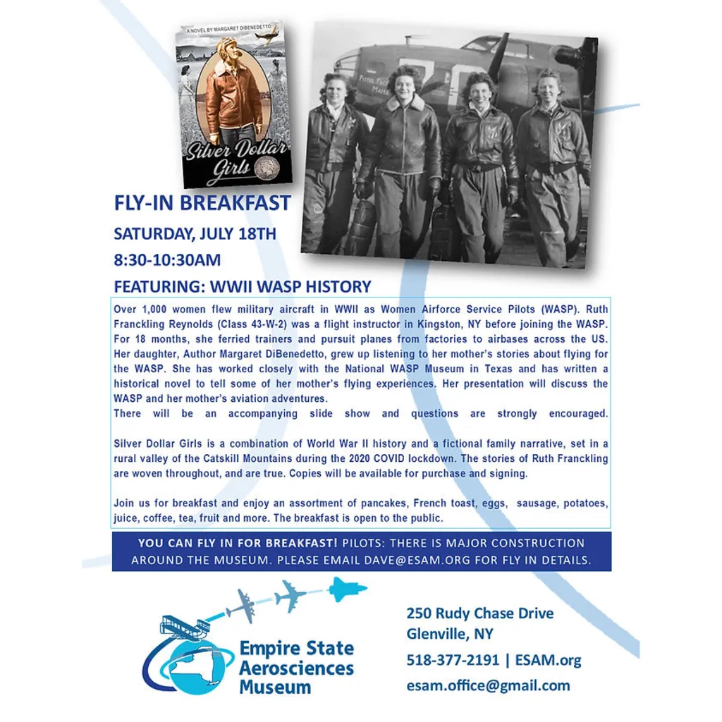 ESAM Fly-in Breakfast - FEATURING: WWII WASP HISTORY