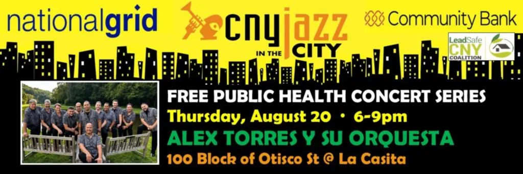 CNY Jazz in the City - August 20 - CNY Jazz