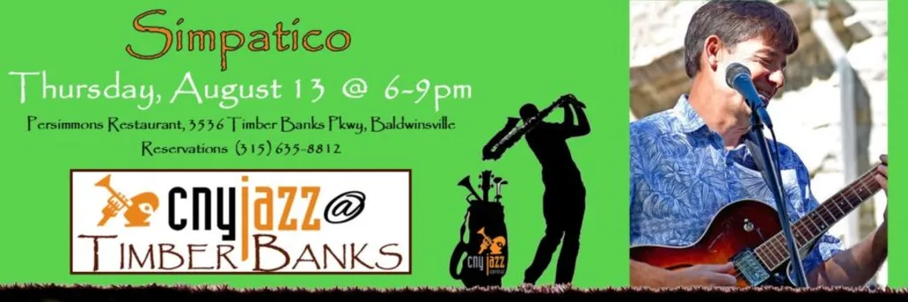 CNY Jazz at Timber Banks - August 13 - CNY Jazz