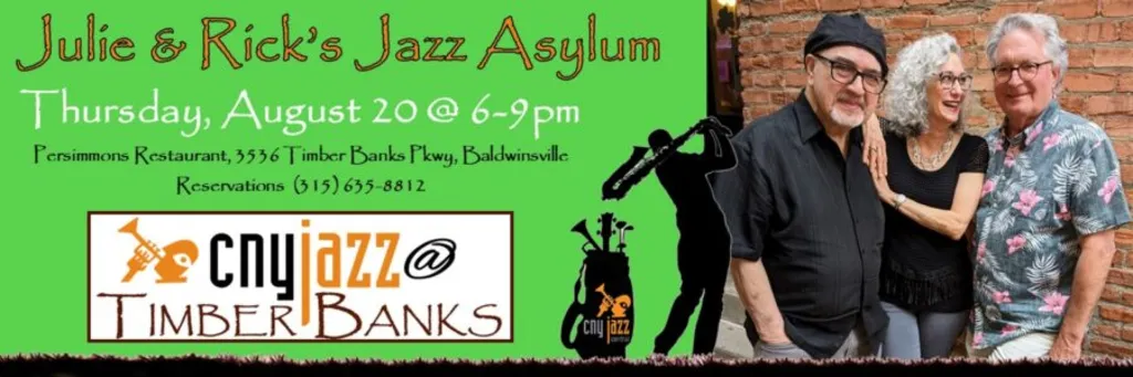 CNY Jazz at Timber Banks - August 20 - CNY Jazz