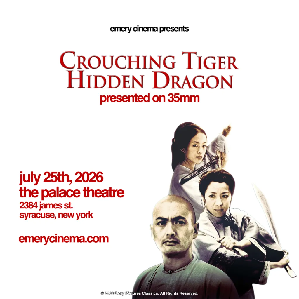 Crouching Tiger Hidden Dragon Presented on 35MM