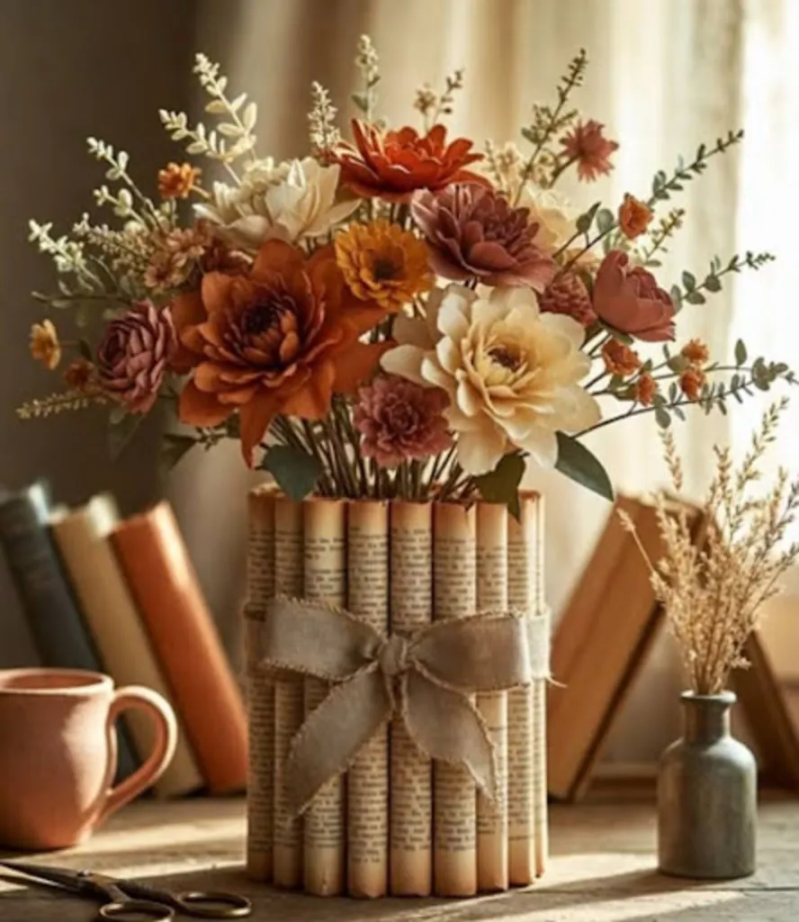 Pages to Petals: Book Folding & Floral Design $25.00