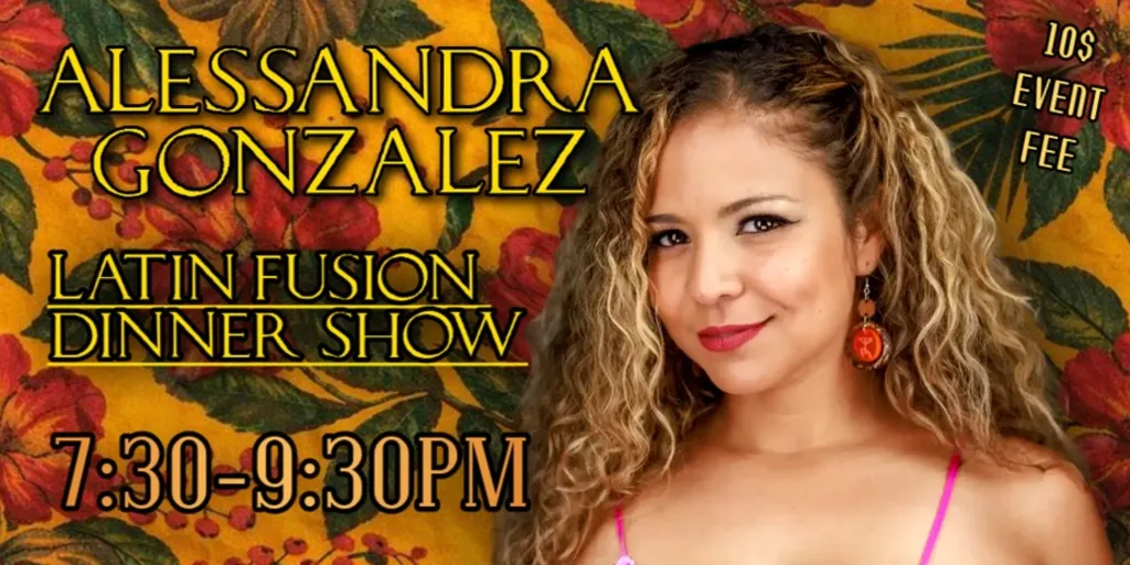 Alessandra Gonzales and her Latin Fusion band!