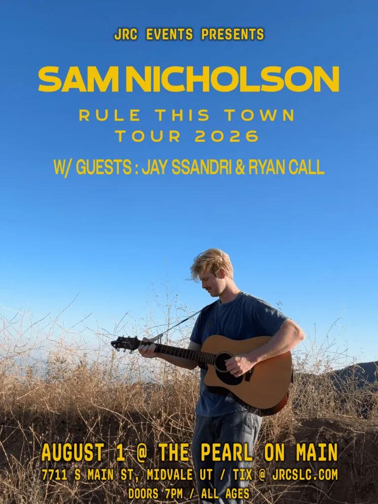 JRC Events Presents Sam Nicholson with special guest: Jay Ssandri + Ryan Call